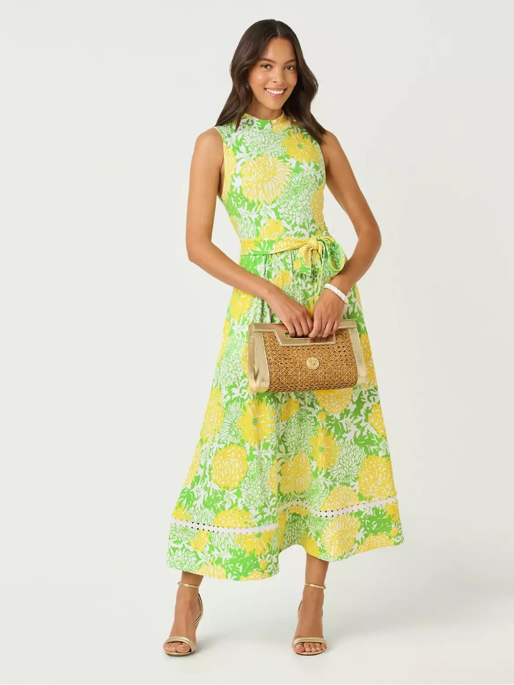NWT Lilly Pulitzer Colman midi dress in Mumbo Jumbo sz 14